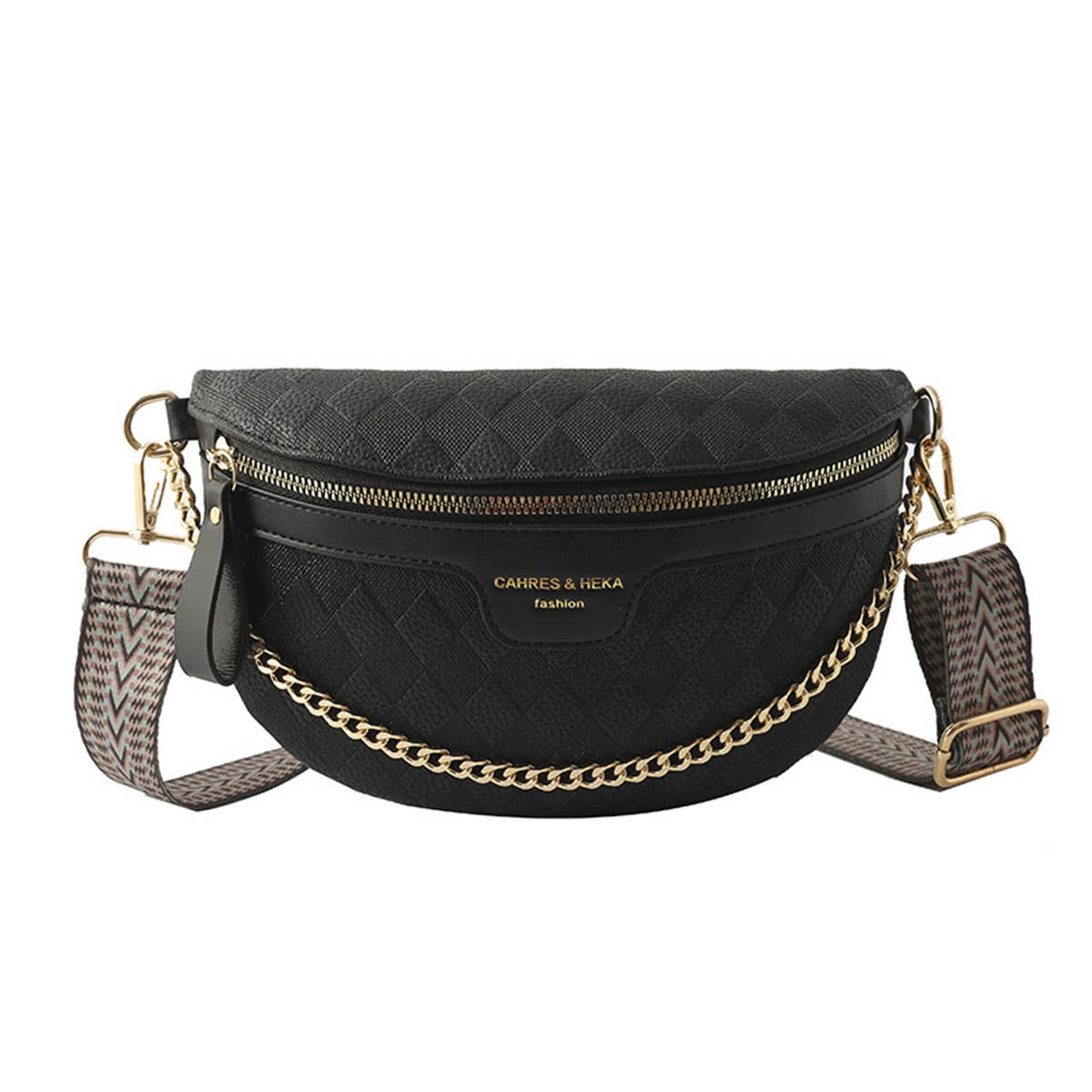 Everyday Belt Bag With Accent Chain