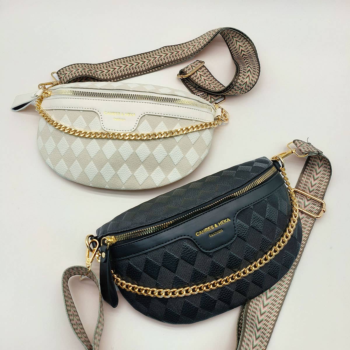 Everyday Belt Bag With Accent Chain