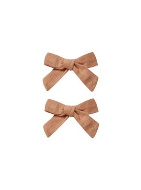 BOW WITH CLIP || CLAY